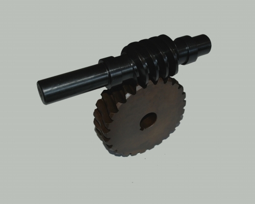 蝸輪，蝸桿副